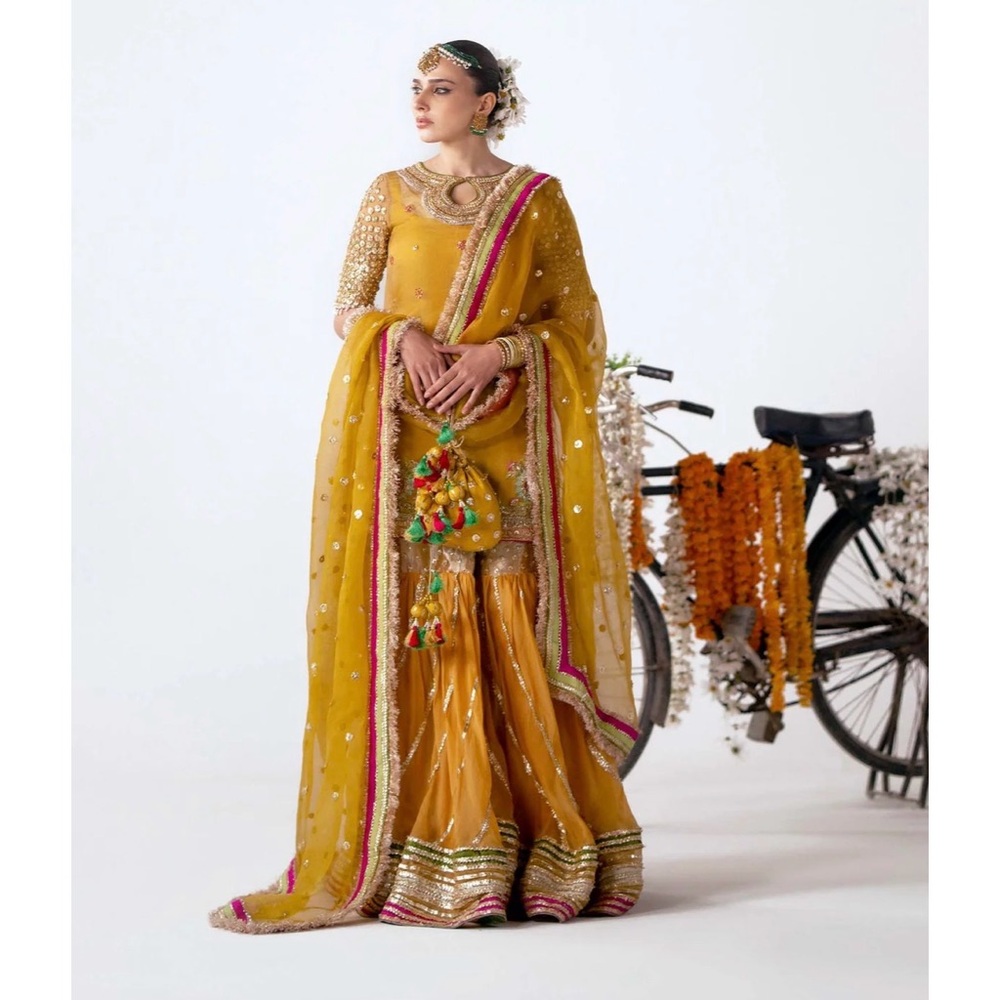 SOUCHAJ Samirah Dholki Gagra outfit